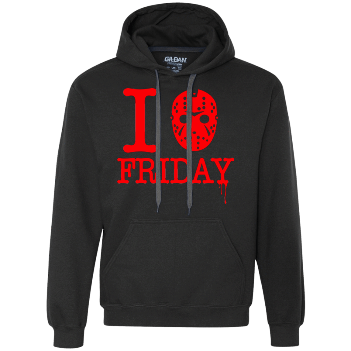 Sweatshirts Black / Small I Love Friday Premium Fleece Hoodie
