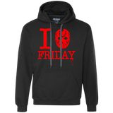Sweatshirts Black / Small I Love Friday Premium Fleece Hoodie