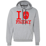 Sweatshirts Sport Grey / Small I Love Friday Premium Fleece Hoodie