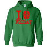 Sweatshirts Irish Green / Small I Love Friday Pullover Hoodie