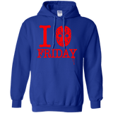 Sweatshirts Royal / Small I Love Friday Pullover Hoodie