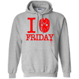 Sweatshirts Sport Grey / Small I Love Friday Pullover Hoodie