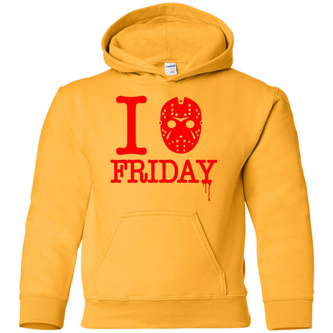 I Love Friday Youth Hoodie