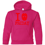 Sweatshirts Heliconia / YS I Love Friday Youth Hoodie