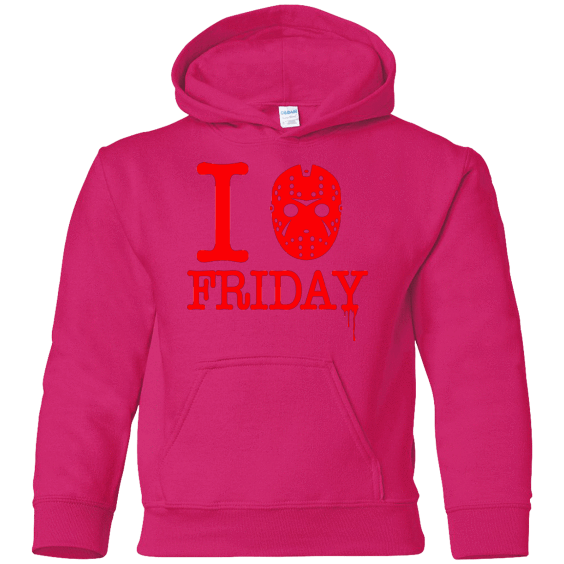 Sweatshirts Heliconia / YS I Love Friday Youth Hoodie