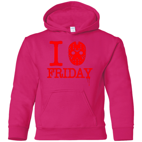 Sweatshirts Heliconia / YS I Love Friday Youth Hoodie