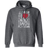 Sweatshirts Dark Heather / S I Love Middle Earth Pullover Hoodie