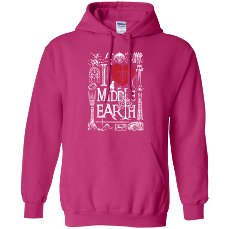 Sweatshirts Heliconia / S I Love Middle Earth Pullover Hoodie