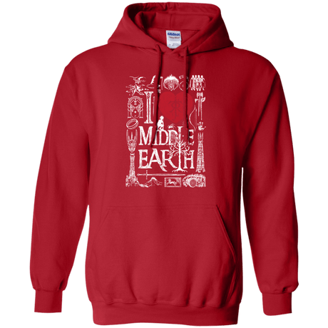 Sweatshirts Red / S I Love Middle Earth Pullover Hoodie