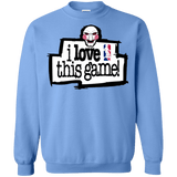 Sweatshirts Carolina Blue / Small I Love This Game Crewneck Sweatshirt