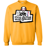 Sweatshirts Gold / Small I Love This Game Crewneck Sweatshirt