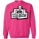 Sweatshirts Heliconia / Small I Love This Game Crewneck Sweatshirt