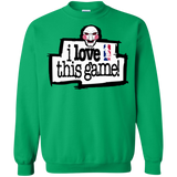 Sweatshirts Irish Green / Small I Love This Game Crewneck Sweatshirt
