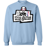 Sweatshirts Light Blue / Small I Love This Game Crewneck Sweatshirt