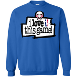 Sweatshirts Royal / Small I Love This Game Crewneck Sweatshirt