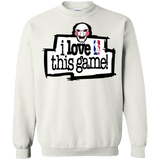 Sweatshirts White / Small I Love This Game Crewneck Sweatshirt