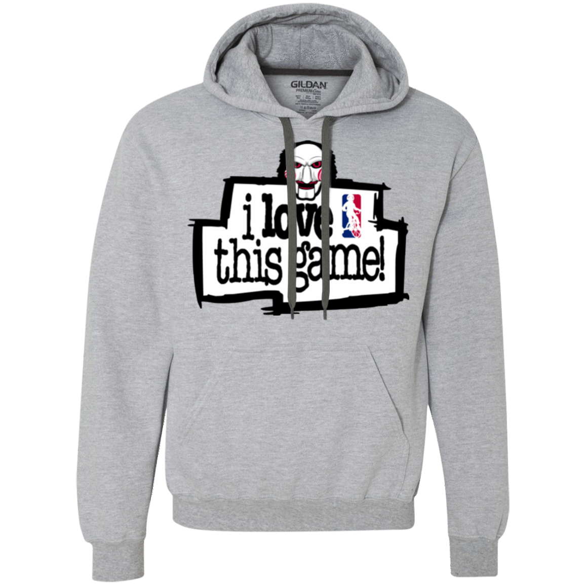 Sweatshirts Sport Grey / Small I Love This Game Premium Fleece Hoodie