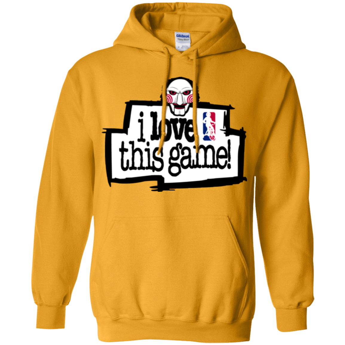 Sweatshirts Gold / Small I Love This Game Pullover Hoodie