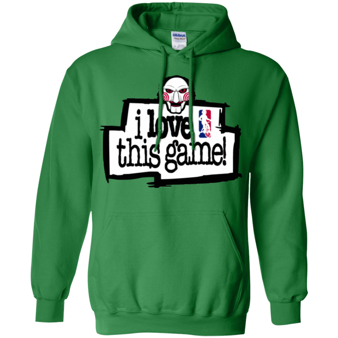 Sweatshirts Irish Green / Small I Love This Game Pullover Hoodie