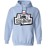 Sweatshirts Light Blue / Small I Love This Game Pullover Hoodie