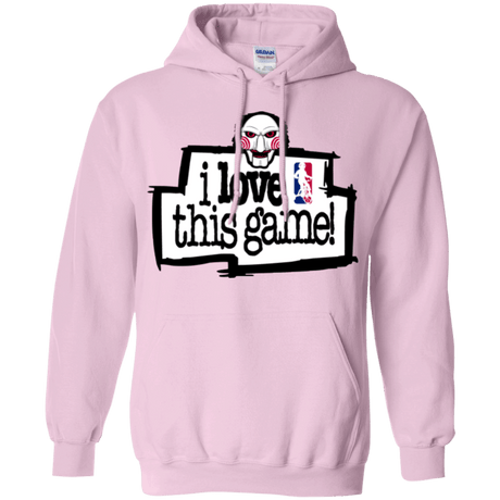 Sweatshirts Light Pink / Small I Love This Game Pullover Hoodie