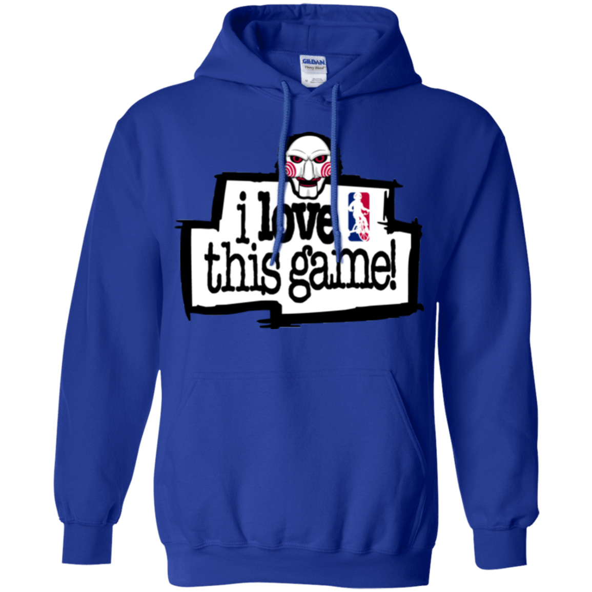 Sweatshirts Royal / Small I Love This Game Pullover Hoodie