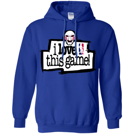 Sweatshirts Royal / Small I Love This Game Pullover Hoodie