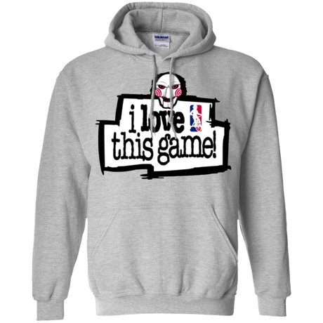 Sweatshirts Sport Grey / Small I Love This Game Pullover Hoodie