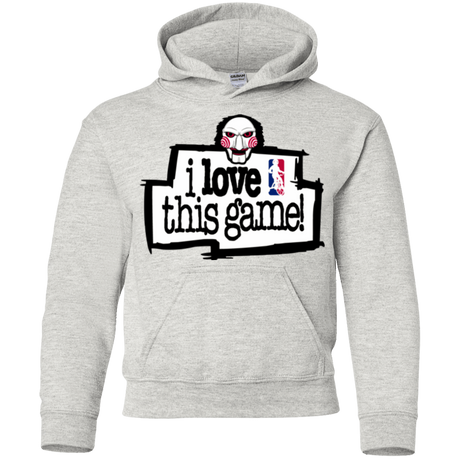 Sweatshirts Ash / YS I Love This Game Youth Hoodie