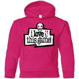 Sweatshirts Heliconia / YS I Love This Game Youth Hoodie