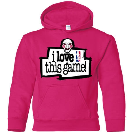 Sweatshirts Heliconia / YS I Love This Game Youth Hoodie