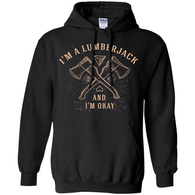 Sweatshirts Black / S I'm a Lumberjack Pullover Hoodie