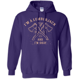 Sweatshirts Purple / S I'm a Lumberjack Pullover Hoodie