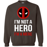 Sweatshirts Dark Chocolate / Small I'm a merc Crewneck Sweatshirt