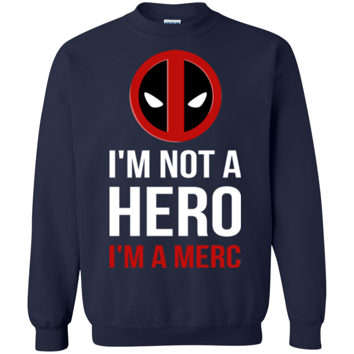 Sweatshirts Navy / Small I'm a merc Crewneck Sweatshirt