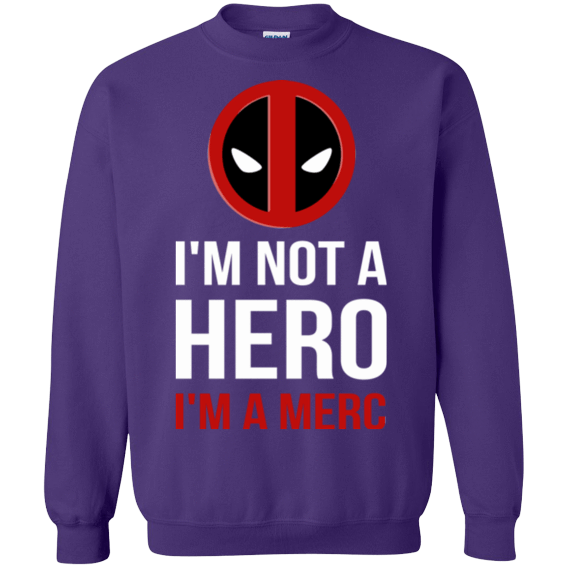 Sweatshirts Purple / Small I'm a merc Crewneck Sweatshirt