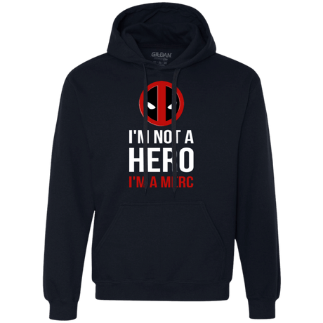Sweatshirts Navy / Small I'm a merc Premium Fleece Hoodie