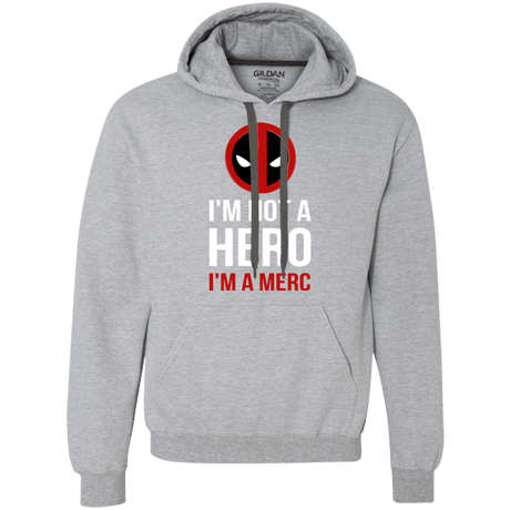 Sweatshirts Sport Grey / Small I'm a merc Premium Fleece Hoodie