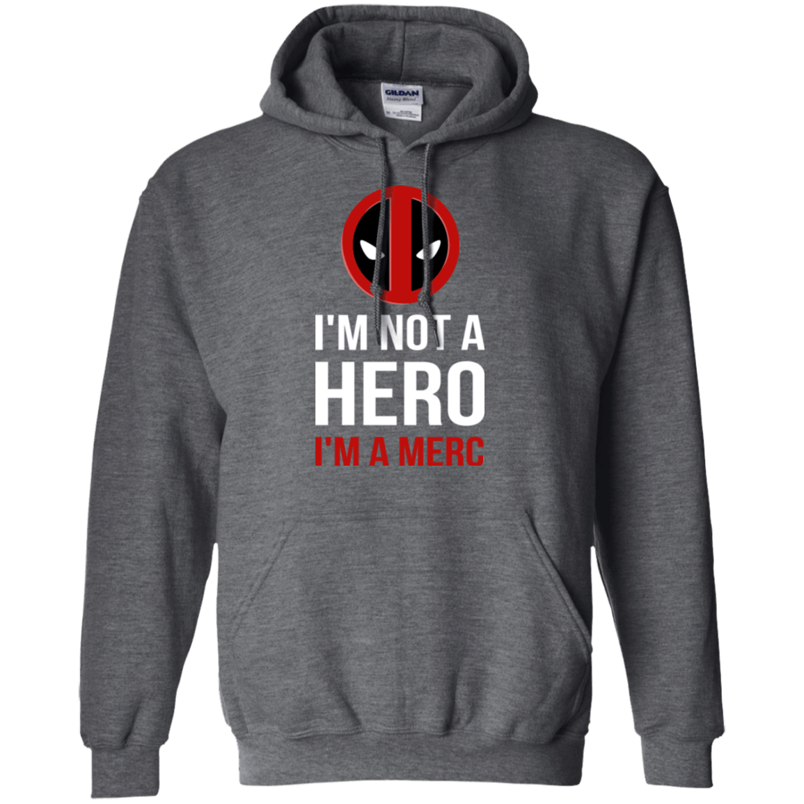 Sweatshirts Dark Heather / Small I'm a merc Pullover Hoodie