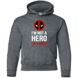 Sweatshirts Dark Heather / YS I'm a merc Youth Hoodie