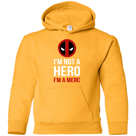 Sweatshirts Gold / YS I'm a merc Youth Hoodie