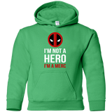 Sweatshirts Irish Green / YS I'm a merc Youth Hoodie