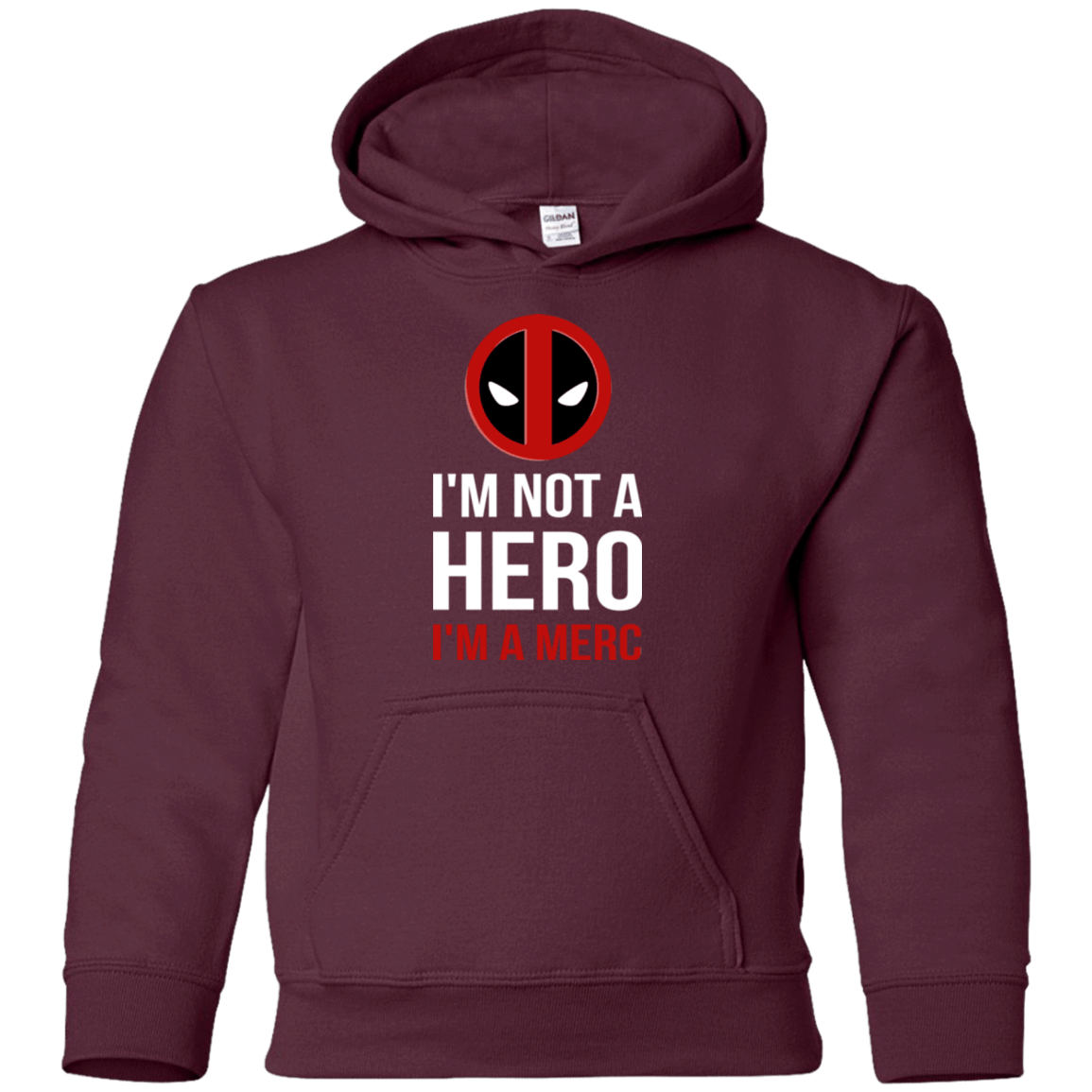 Sweatshirts Maroon / YS I'm a merc Youth Hoodie