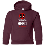 Sweatshirts Maroon / YS I'm a merc Youth Hoodie
