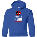 Sweatshirts Royal / YS I'm a merc Youth Hoodie