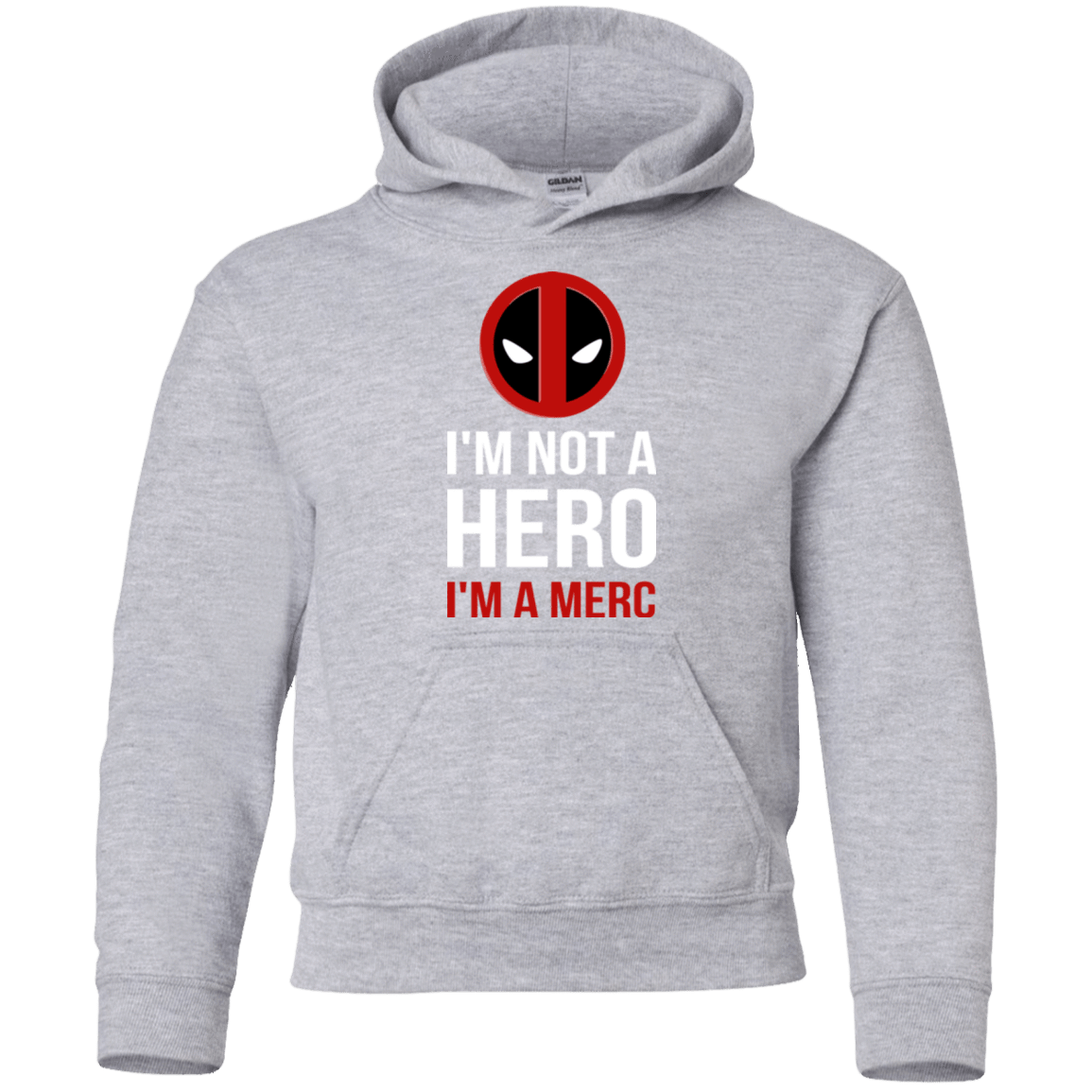 Sweatshirts Sport Grey / YS I'm a merc Youth Hoodie