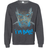 Sweatshirts Dark Heather / S I'm Bad! Crewneck Sweatshirt