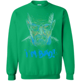 Sweatshirts Irish Green / S I'm Bad! Crewneck Sweatshirt
