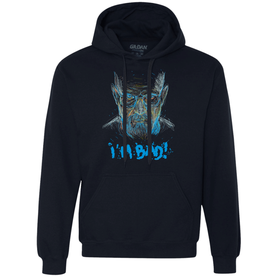 Sweatshirts Navy / S I'm Bad! Premium Fleece Hoodie