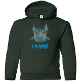 Sweatshirts Forest Green / YS I'm Bad! Youth Hoodie